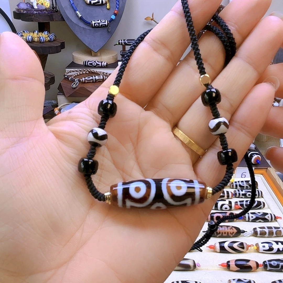 玛瑙/玉髓合金颈饰