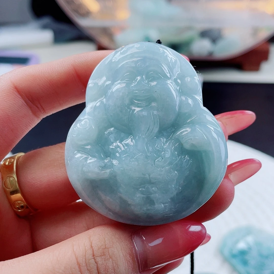 翡翠未镶嵌颈饰天然翡翠