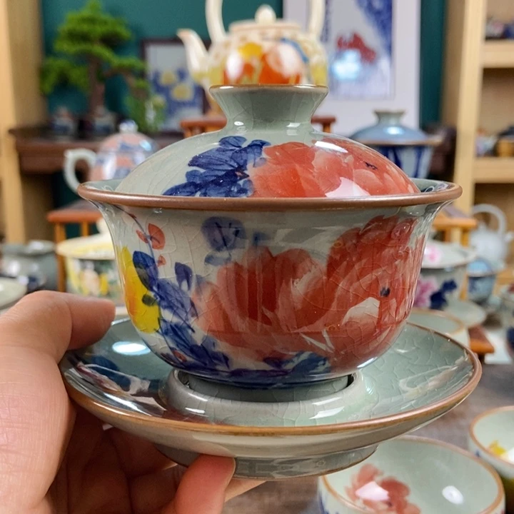 瓷片手工制作工艺精湛等特点