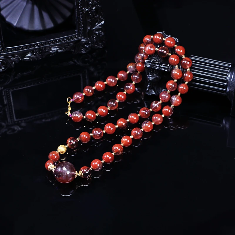 【晶锐珠宝推荐】-18k极光荆棘玫瑰原创项链（多样性发其一）