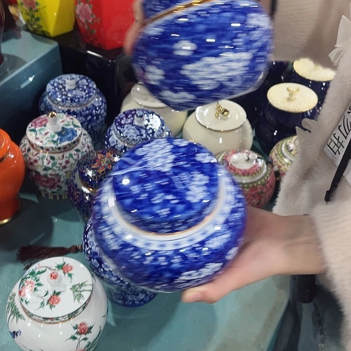 陶瓷储物罐密封罐