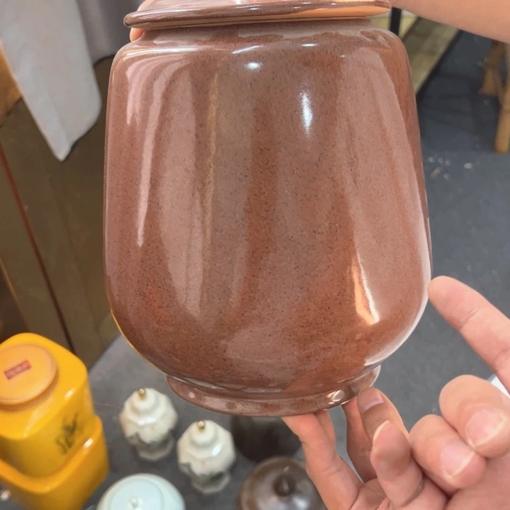 瑕疵福利品陶瓷茶叶罐