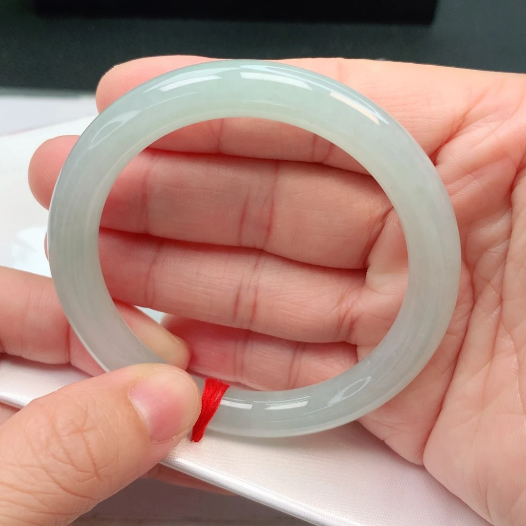 未镶嵌手镯翡翠圆条53圈