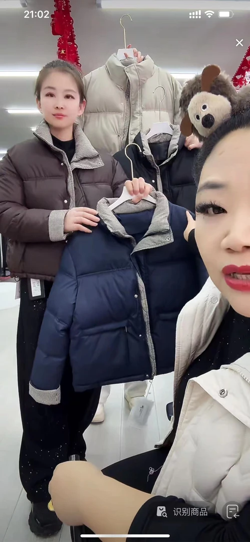 女士百搭短款棉服828-A654