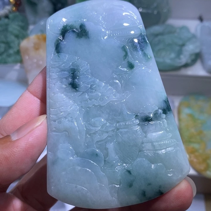 【闪购商品】翡翠未镶嵌颈饰111111111111