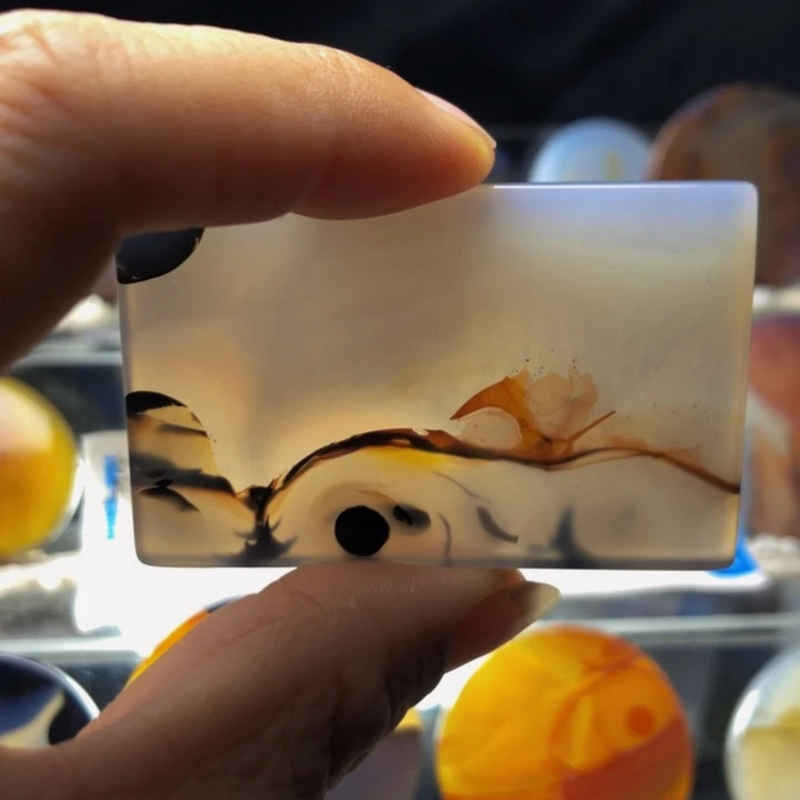 合金玛瑙/玉髓珠宝奇石98有瑕