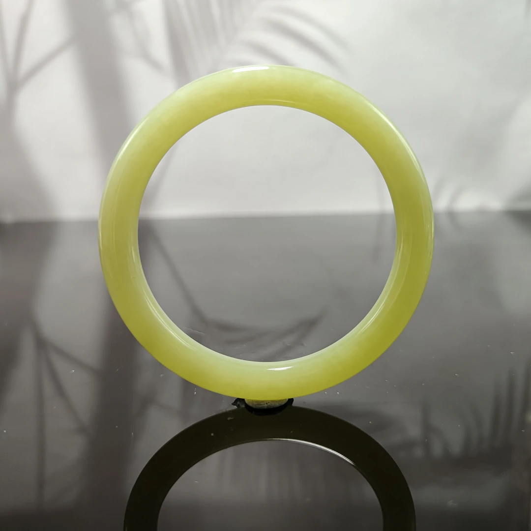 和田玉黄口手镯6666