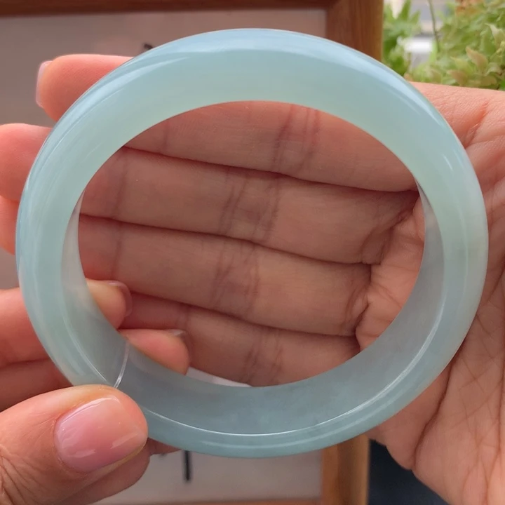 翡翠未镶嵌手镯翡翠手镯57