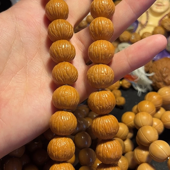 橄榄核手串/手链猴头素串手持