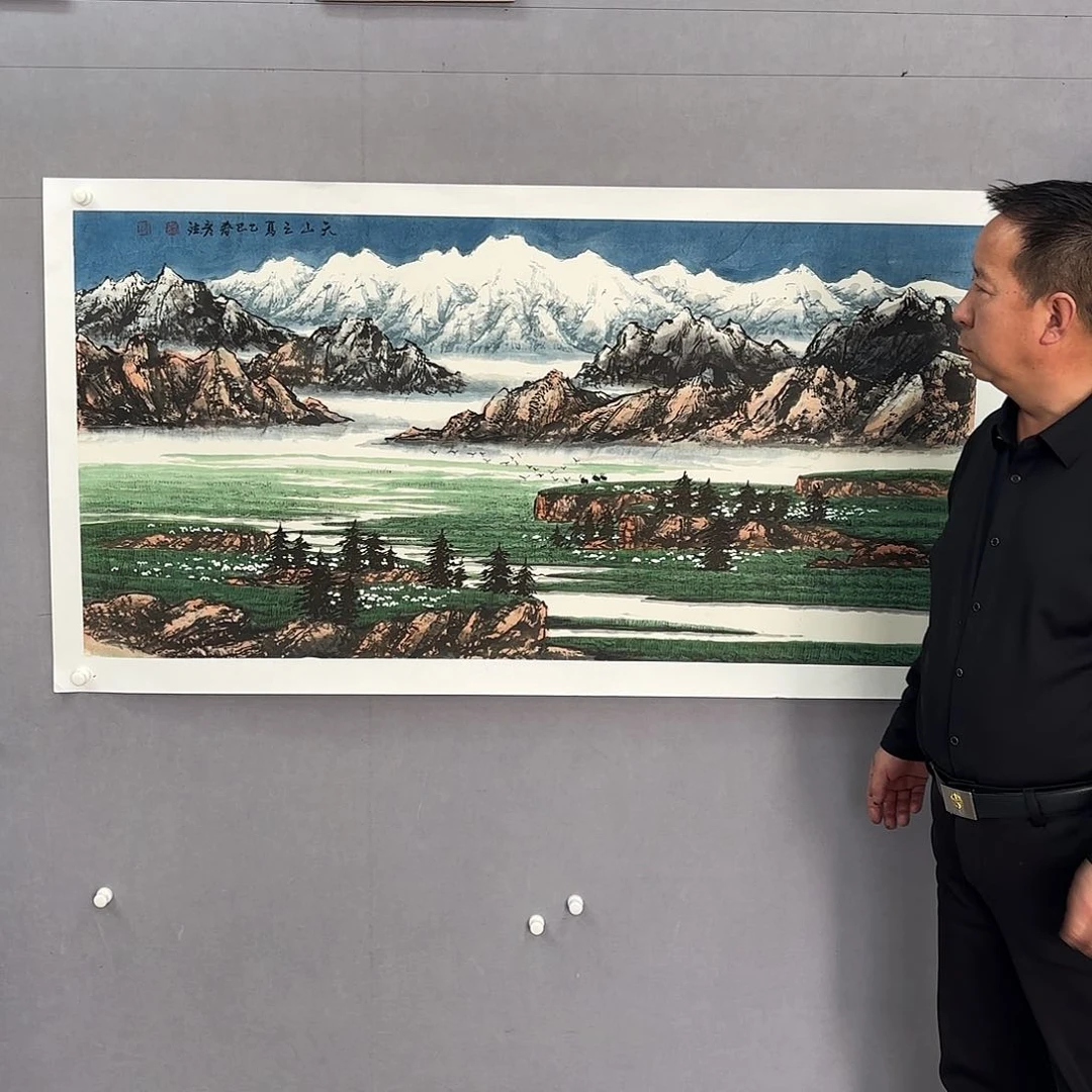 国画亲笔手绘原创