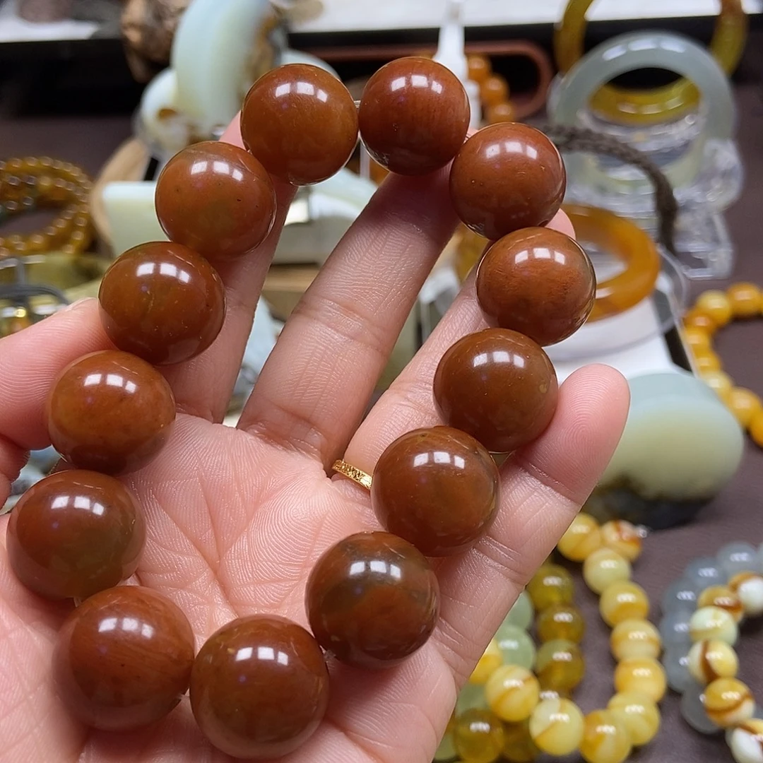 蛇纹石玉未镶嵌手串