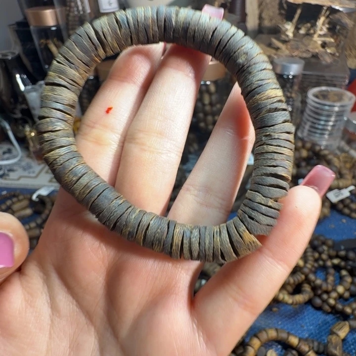 荷***蛋沉香沉香碎屑09药片沉水单圈