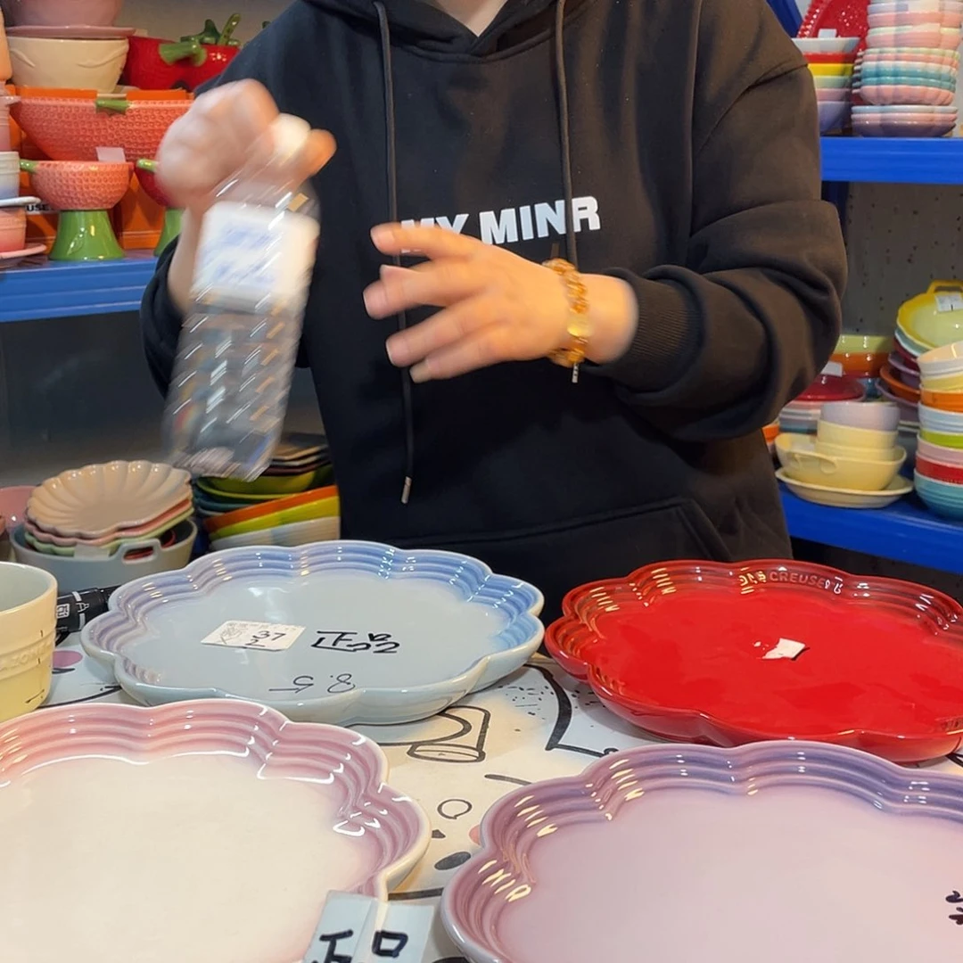 瓷片微瑕陶瓷餐具家用新37