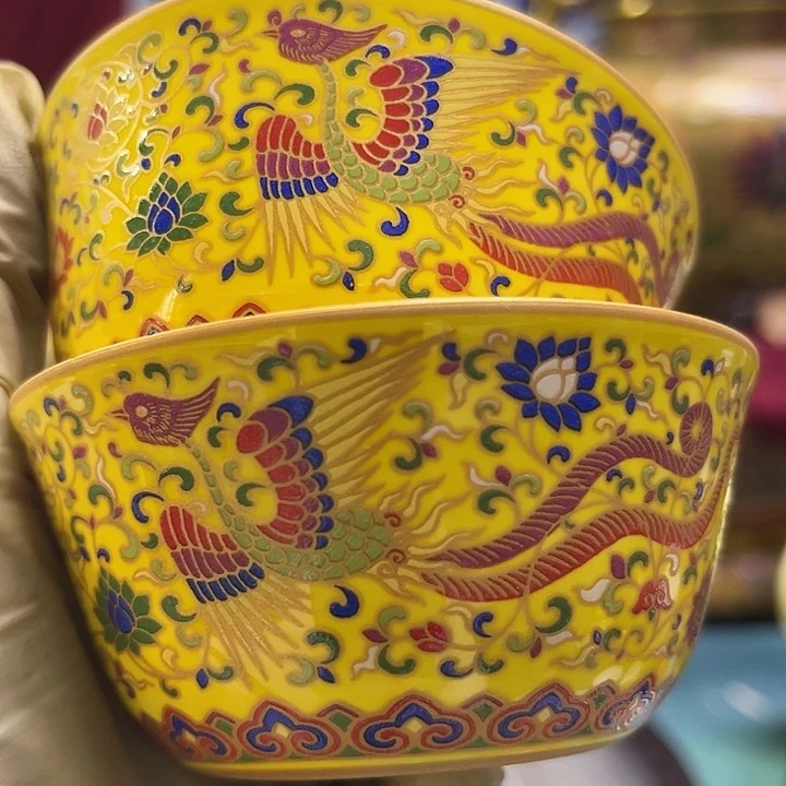 盖碗摆件摆件瓷器摆件