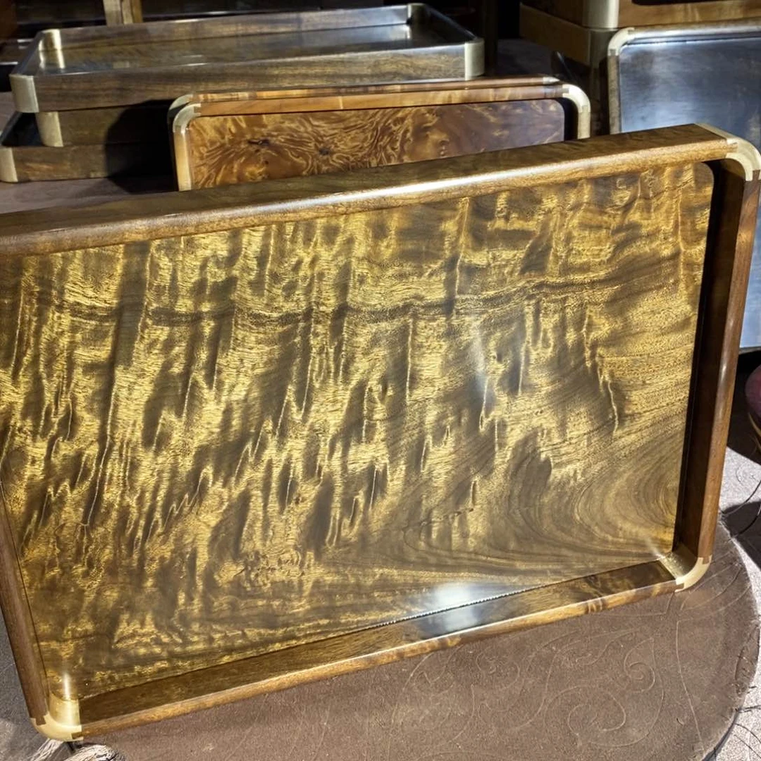 金丝楠金丝楠木文盘