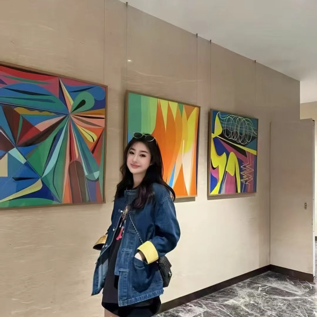 新中式国风牛仔外套女2025秋季新款独特超好看减龄百搭小个子上衣