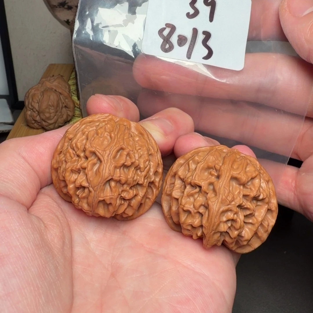 文玩核桃把件39苹果园8013号