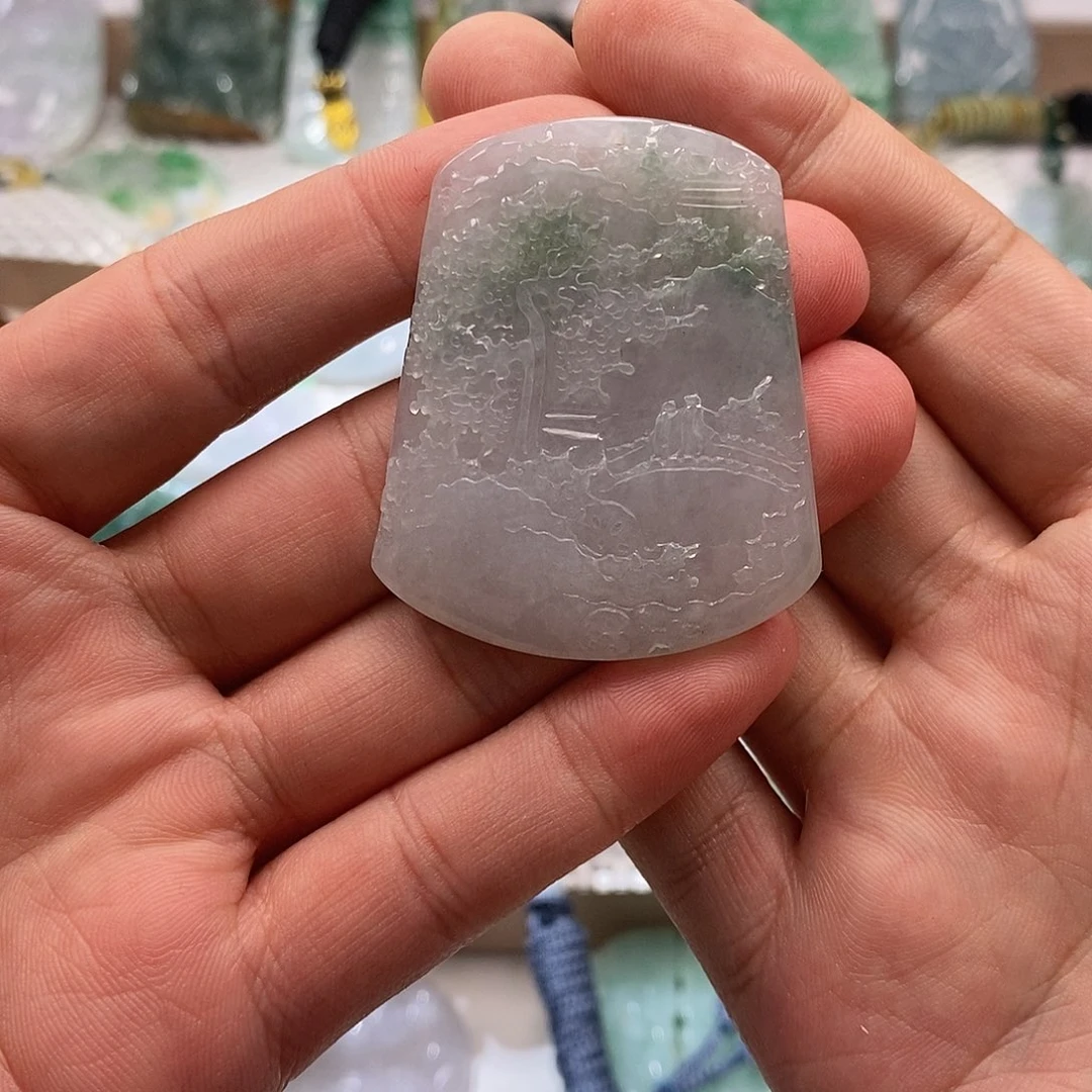 【闪购商品】翡翠未镶嵌吊坠(不含链)