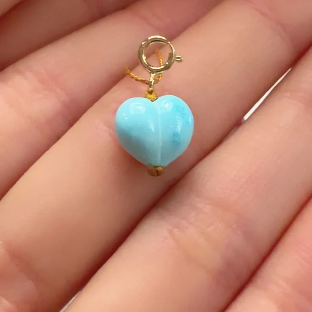 绿松石未镶嵌颈饰