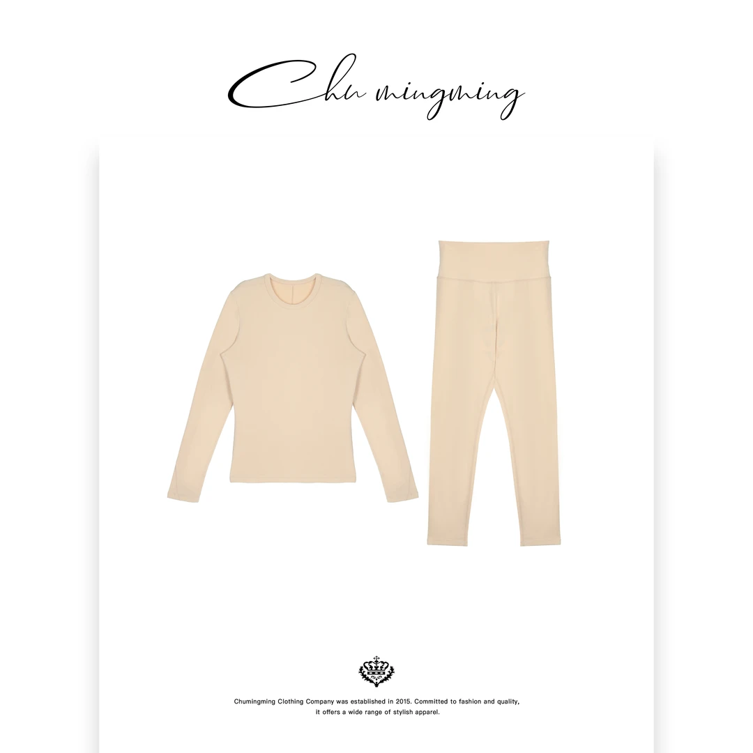 【CHU/2025FWNEW】《安之》  澳绒打底套装CD2505