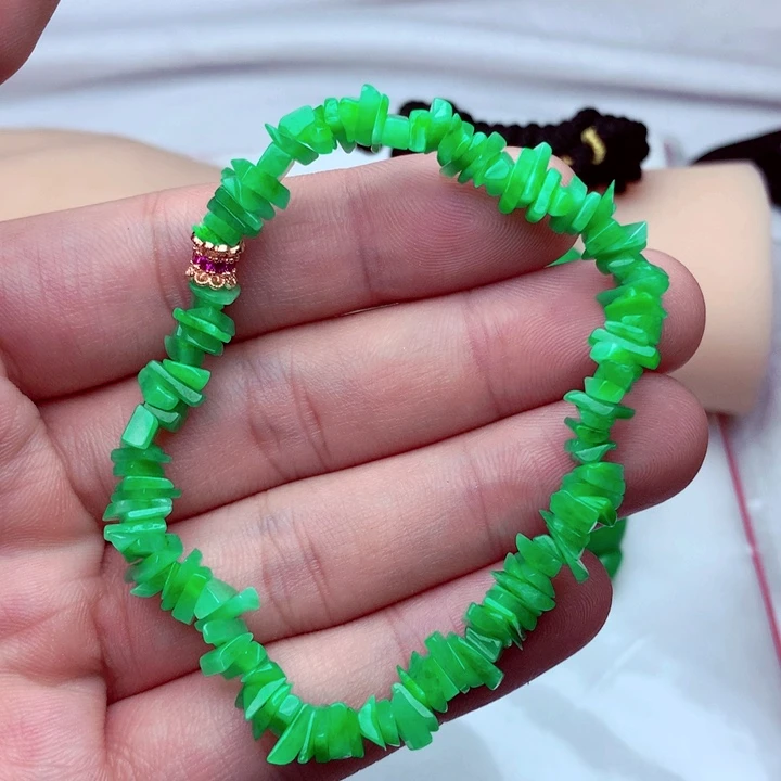 未镶嵌手链翡翠a货