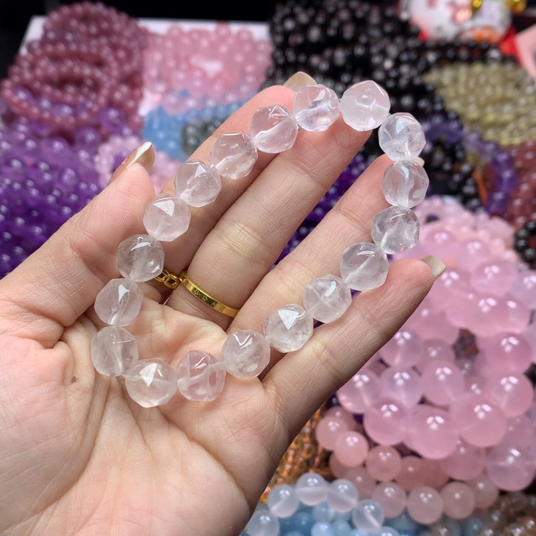 水晶手链未镶嵌菠萝珠卡10