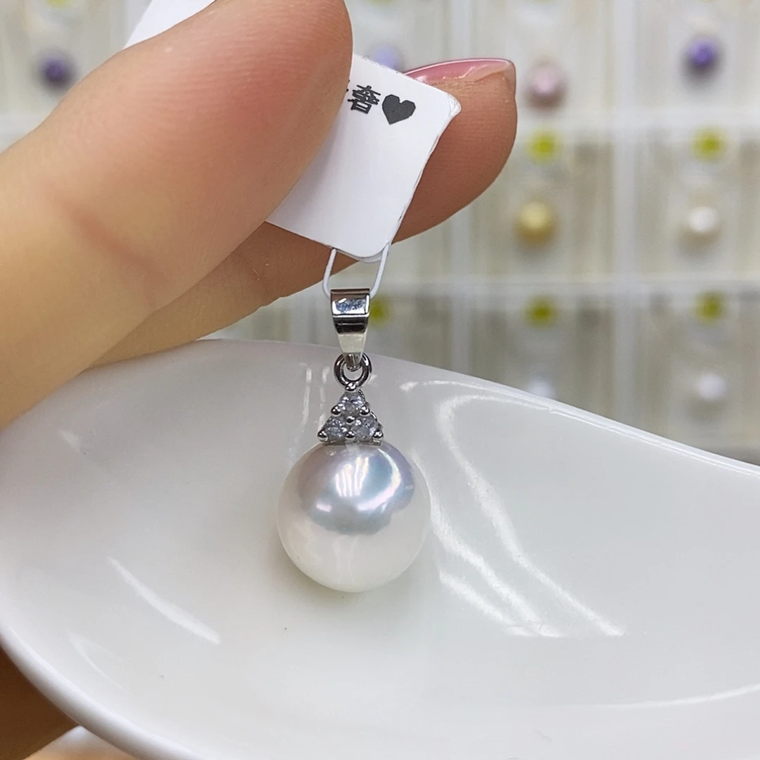 未镶嵌淡水珍珠吊坠(赠链)