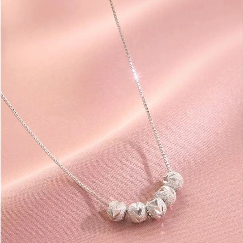 坠链均足银 足银999.9 路路通项链（25619）