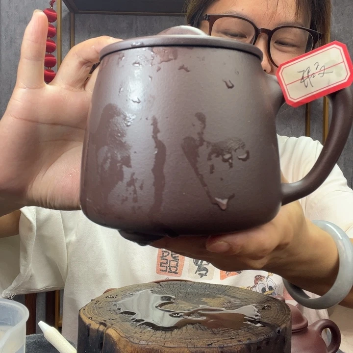 茶杯紫砂原矿紫砂杯