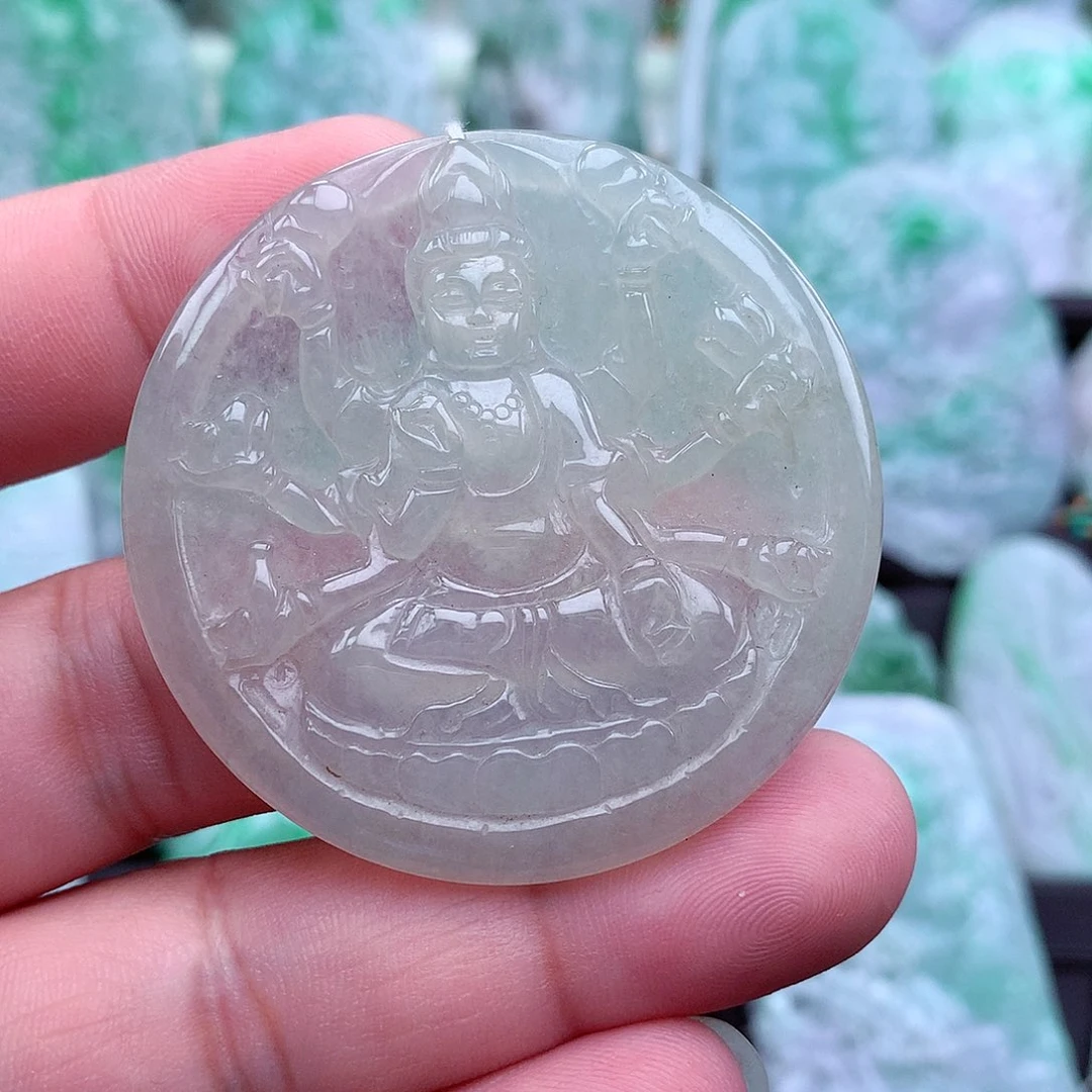 翡翠吊坠(不含链)未镶嵌