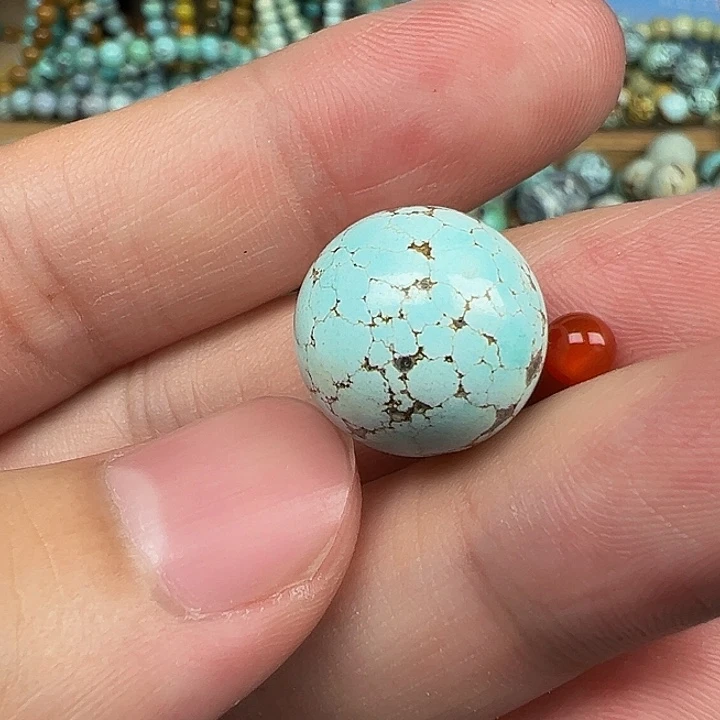 南红玛瑙未镶嵌配饰卡14.8