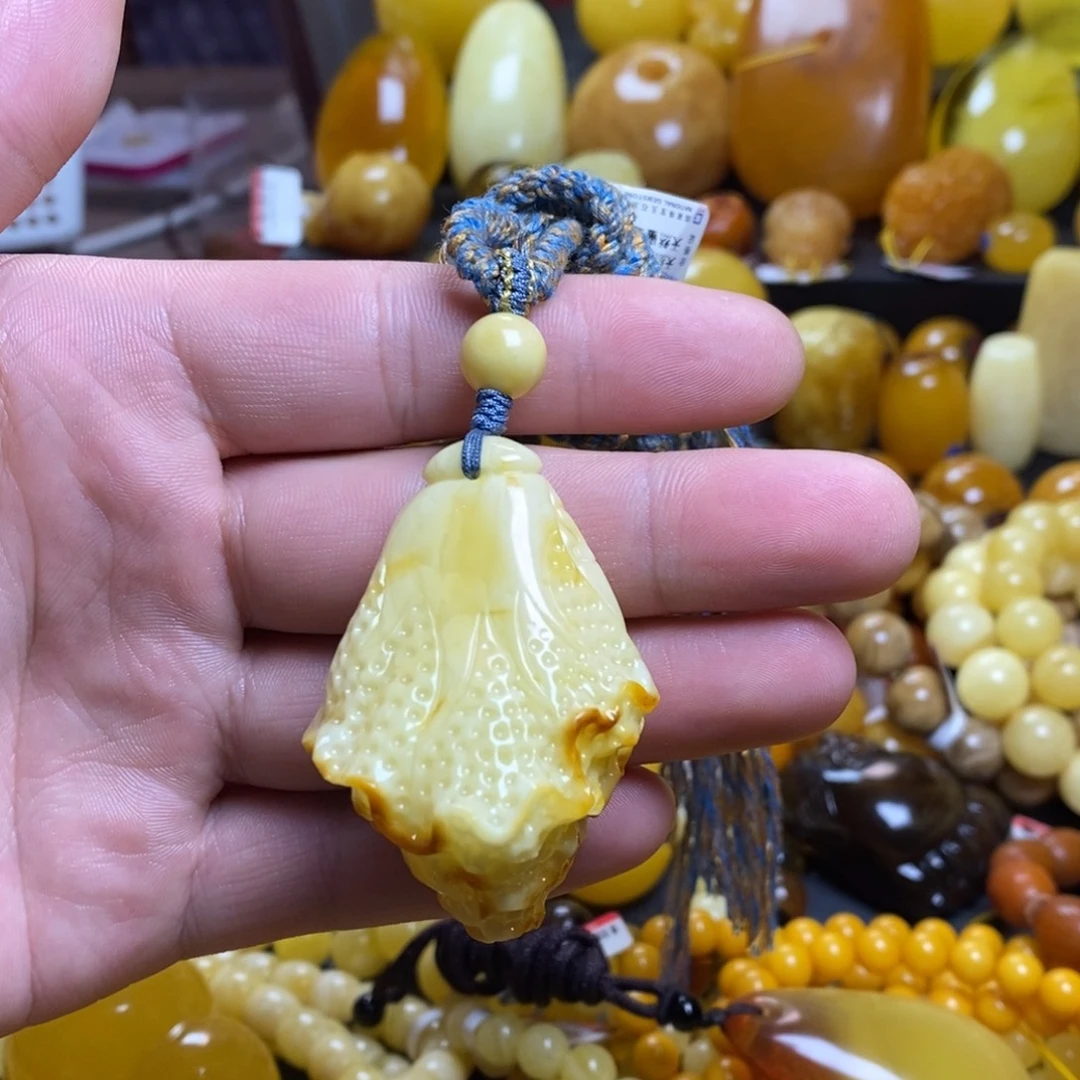 琥珀未镶嵌裸石蜜蜡