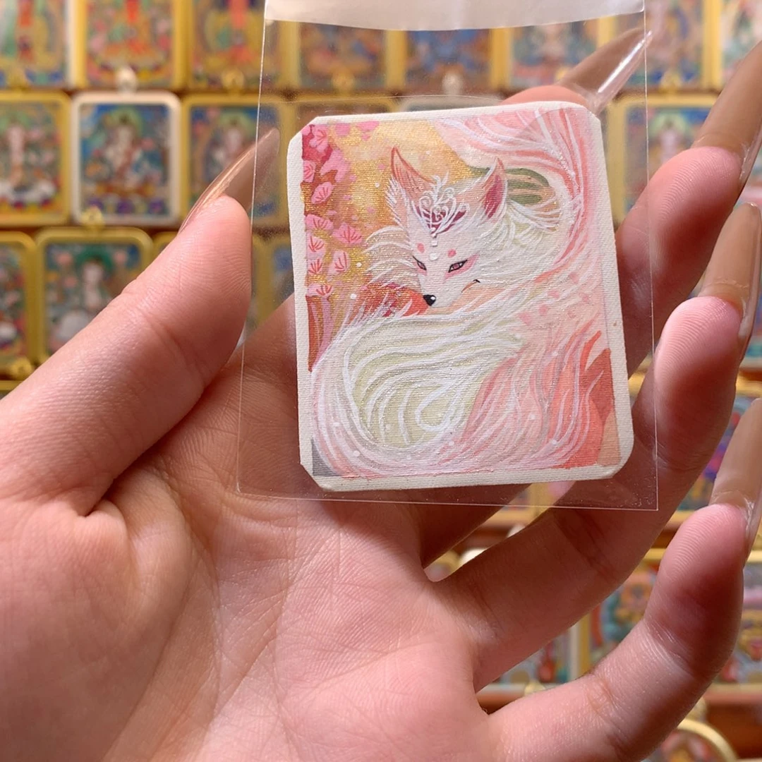 吊坠般若唐卡非遗传承