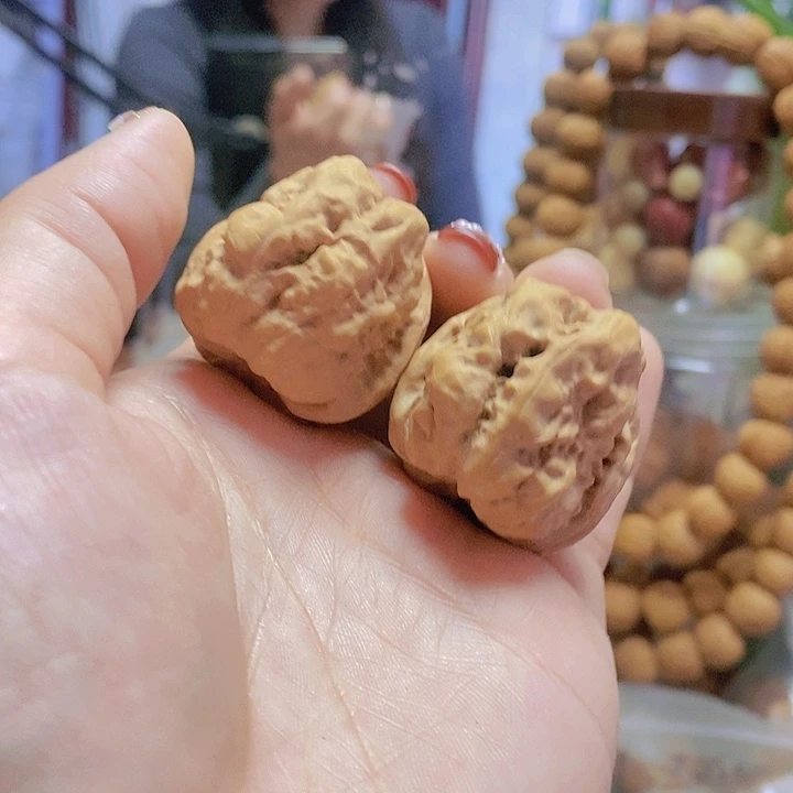【闪购商品】文玩核桃把件32蛤蟆头大肚子
