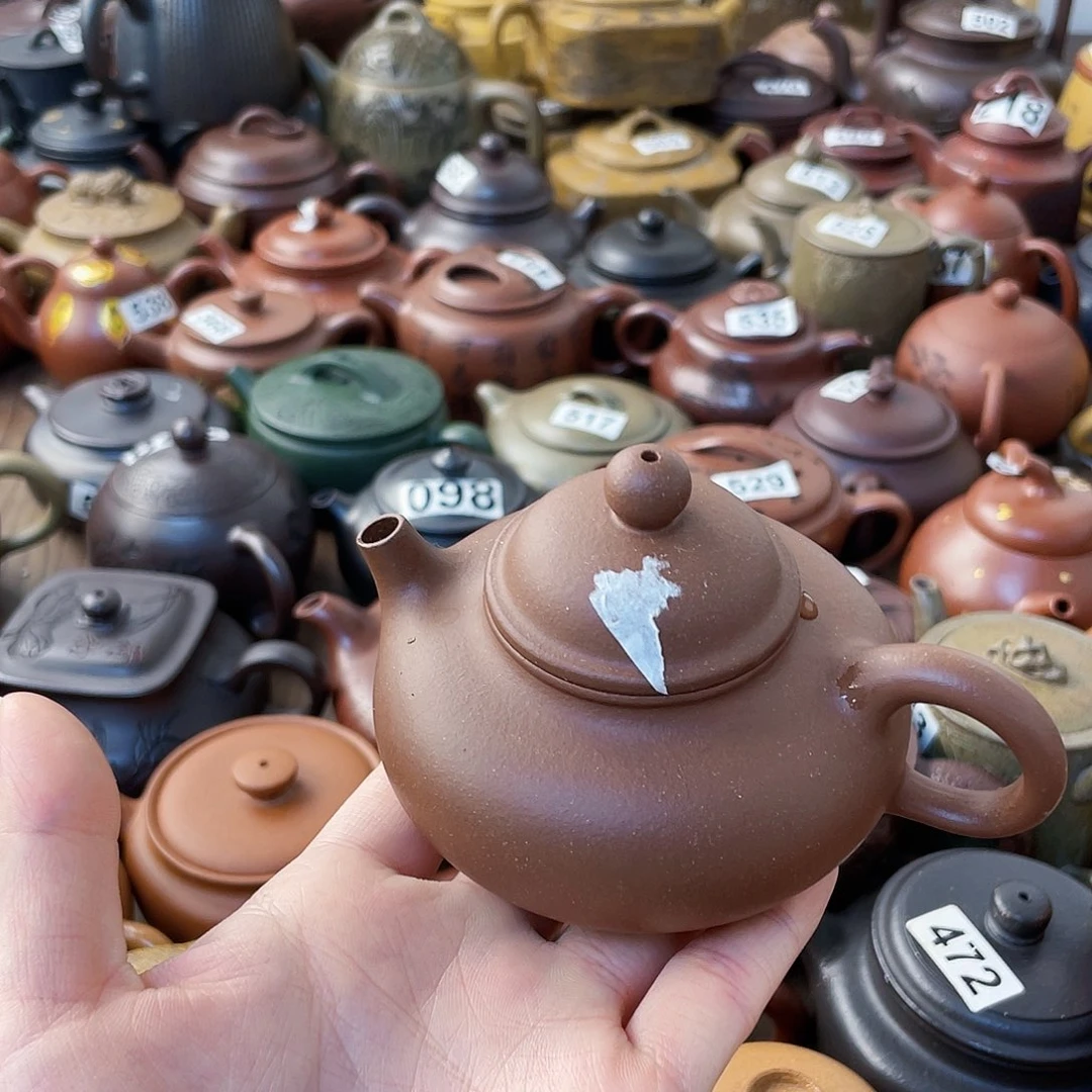 茶壶紫砂紫砂微瑕