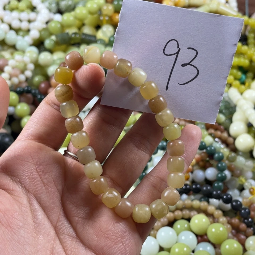 蛇纹石玉未镶嵌手串