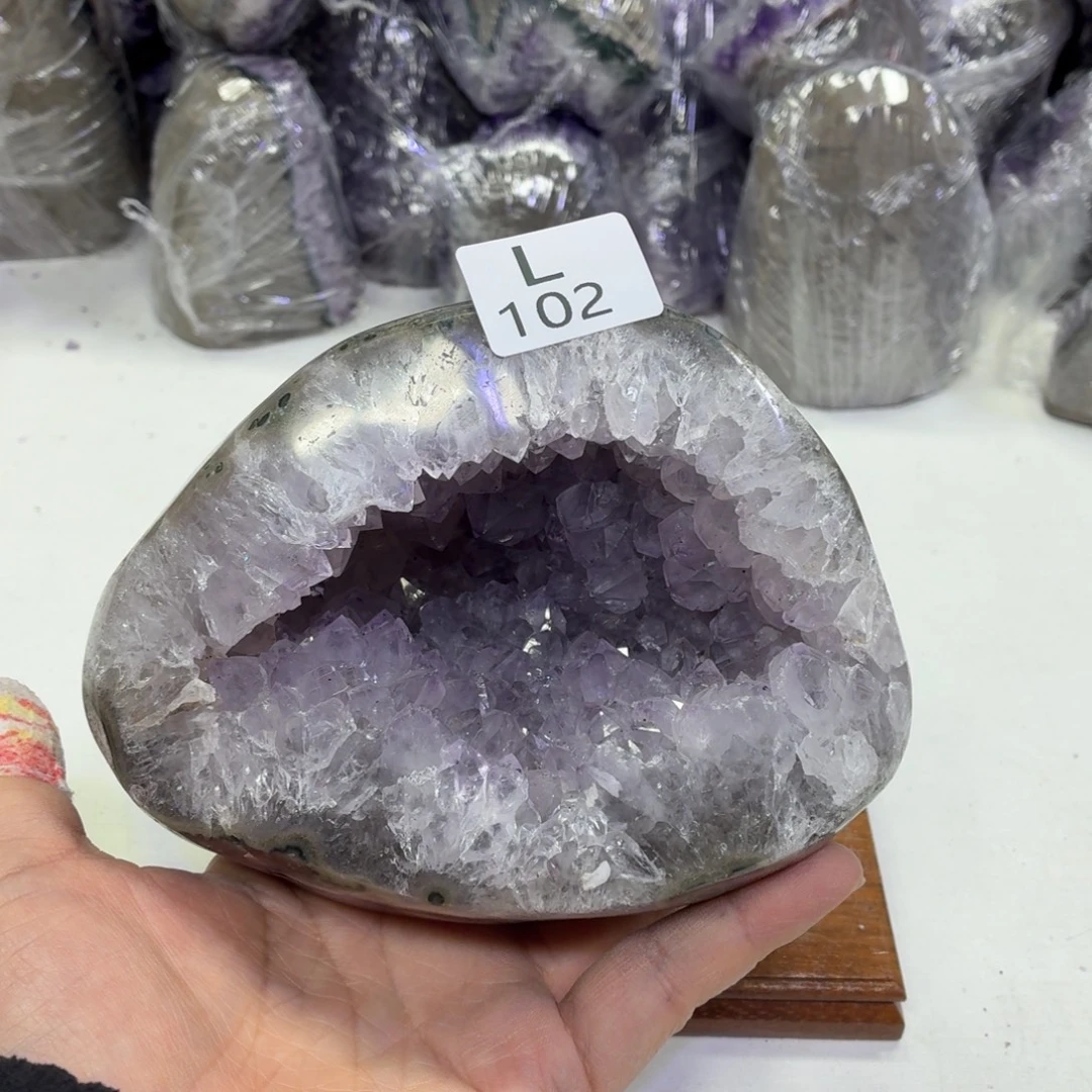 摆件未镶嵌水晶天然紫水晶