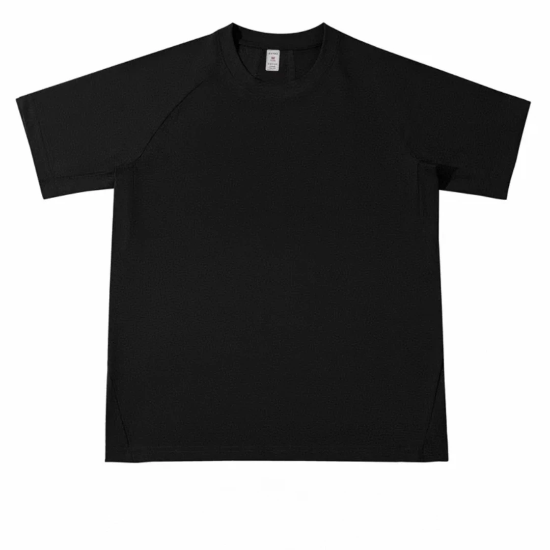 【LLI】1149夏季高奢男女同款短袖时尚休闲情侣复古刺绣百搭圆领