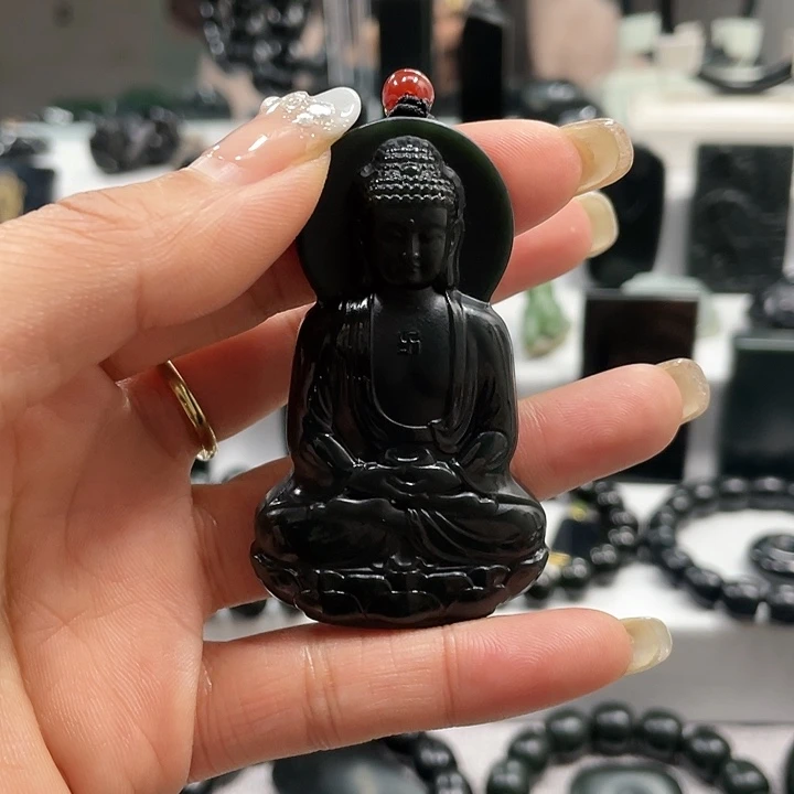 【闪购商品】和田玉（青玉）颈饰未镶嵌悠*