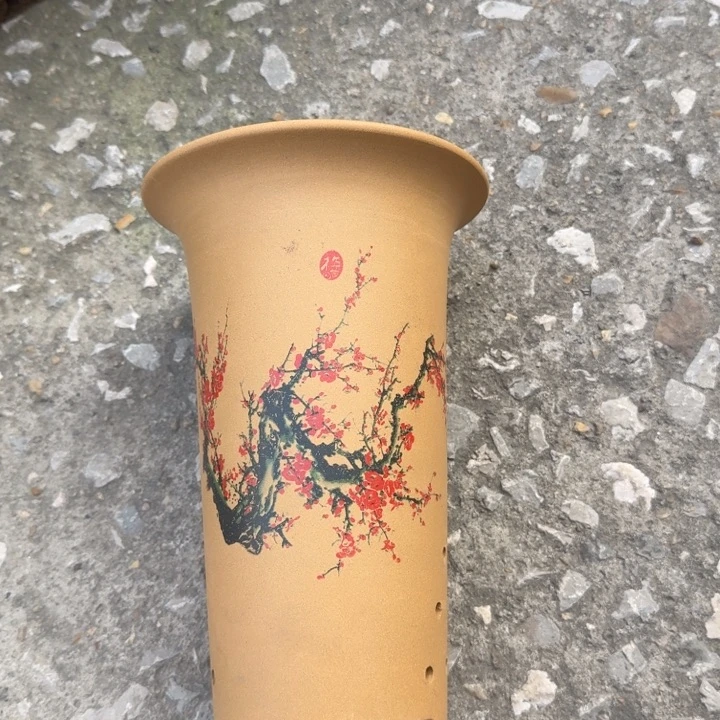 紫砂花盆 高度28口径18单只