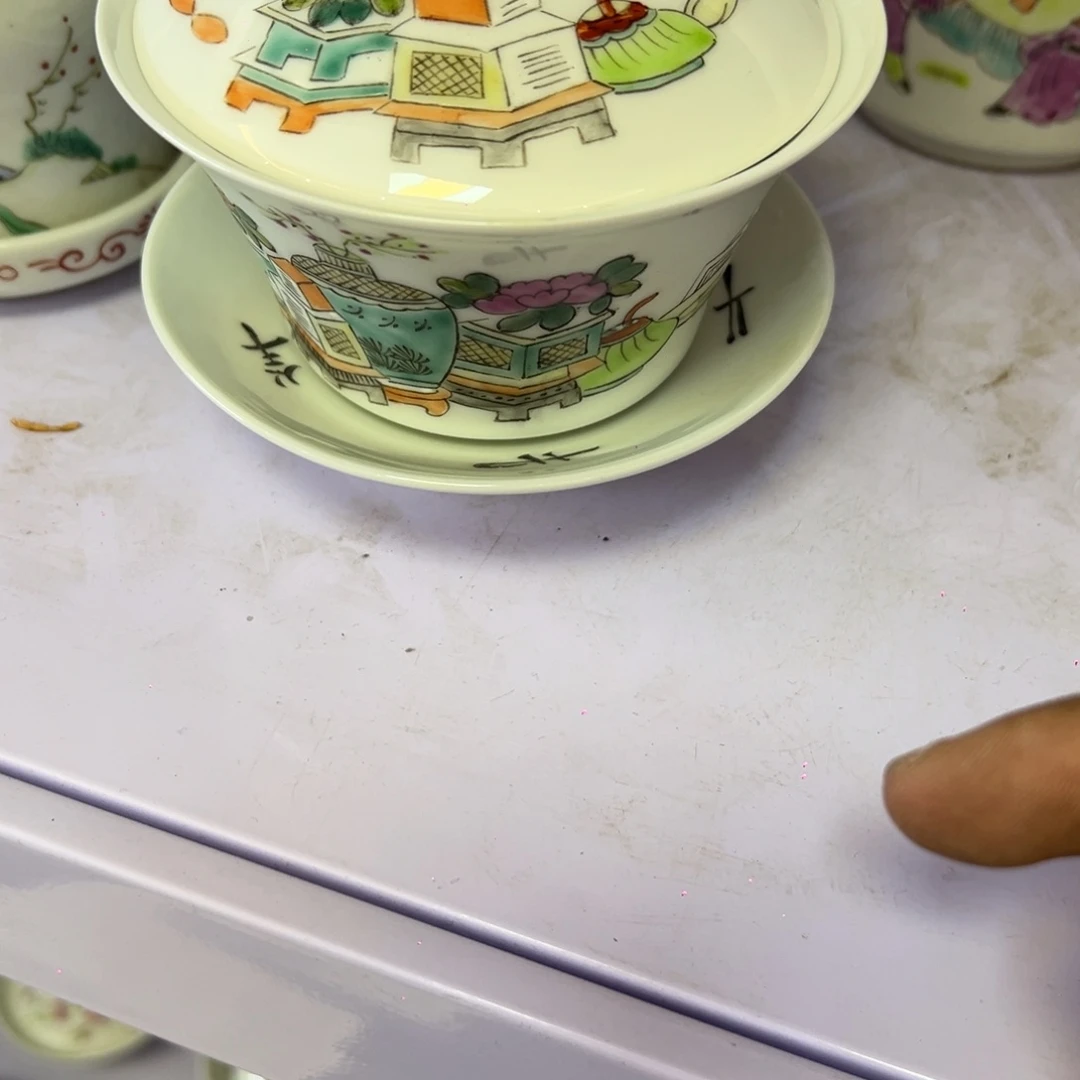 快***单瓷片瓷器摆件、茶室雅器