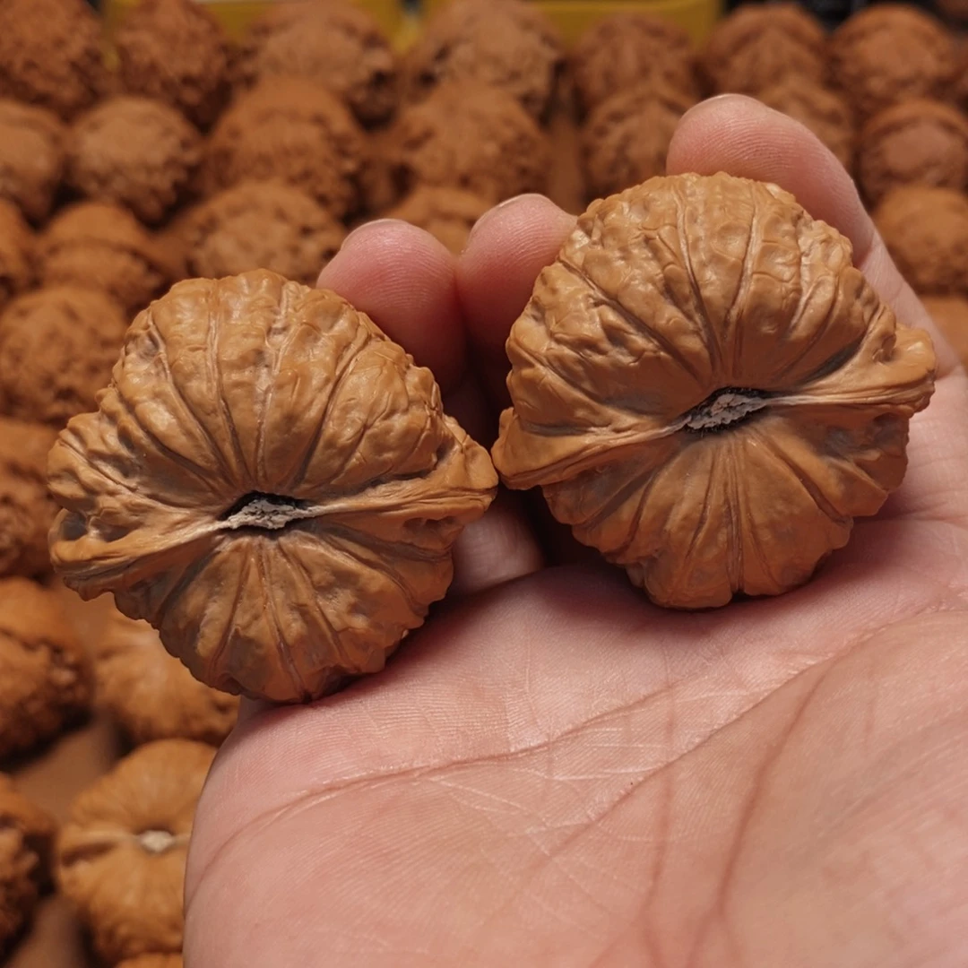 文玩核桃把件47尺 全品南瓜墩 34