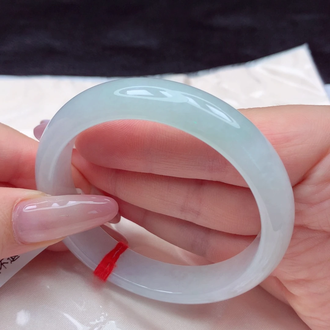 翡翠未镶嵌手镯手镯55