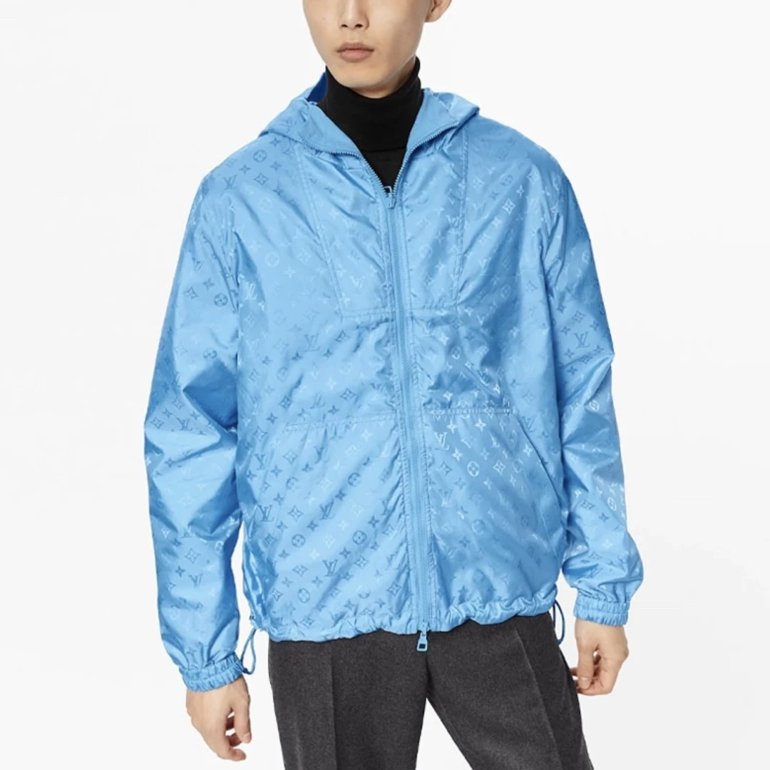 95新 LouisVuitton/路易威登 7788/ logo满印双面穿夹克外套/50码