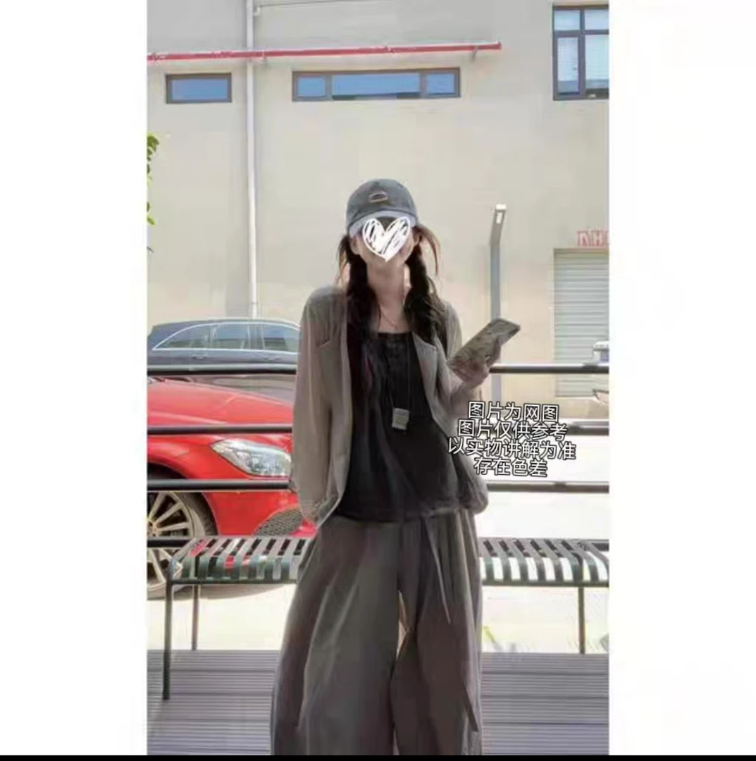 氛围感显瘦高级感三件套