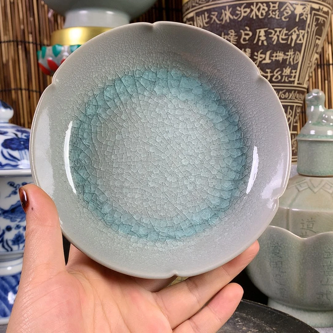 摆件瓷器真的很好看的