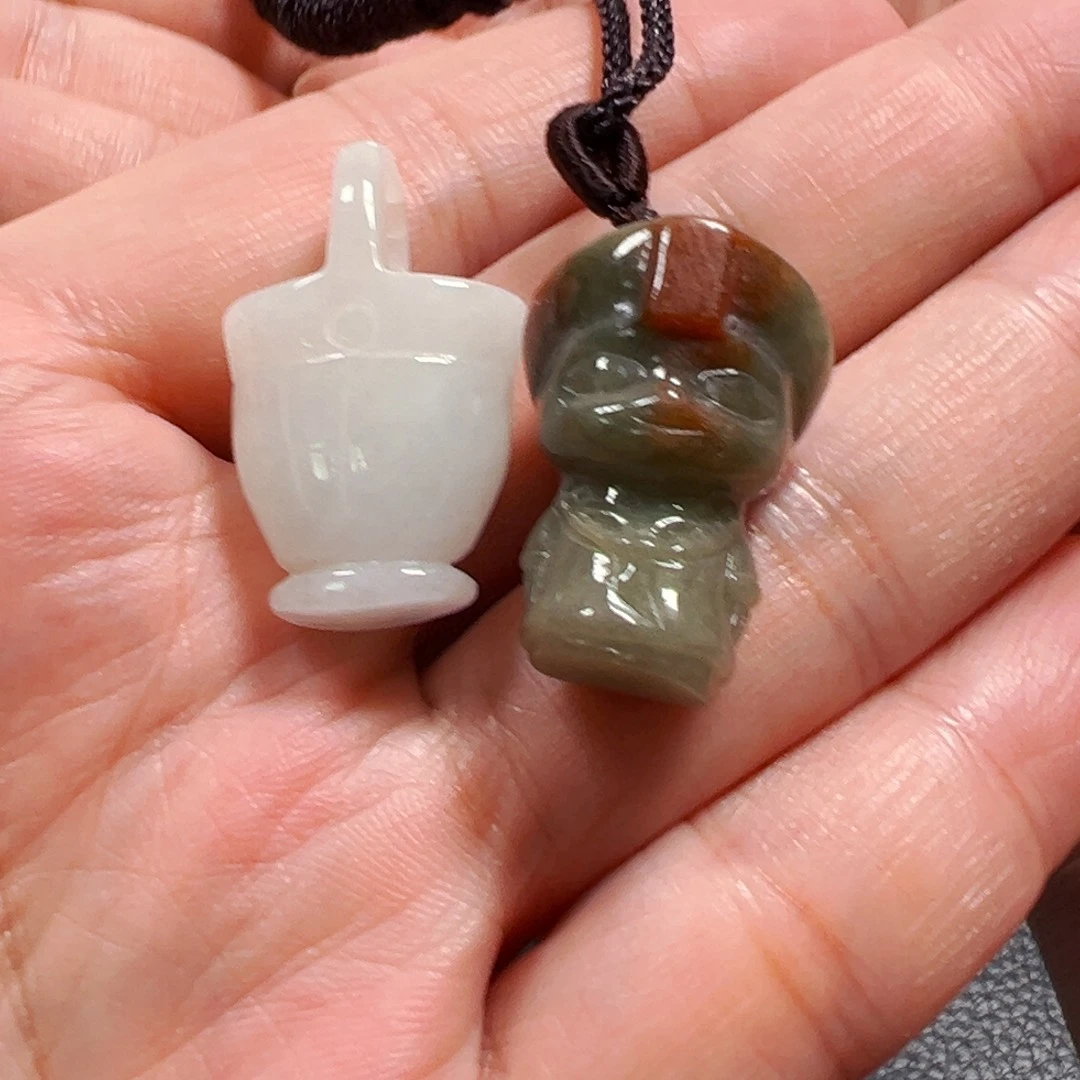 竹****吊坠(不含链)未镶嵌翡翠