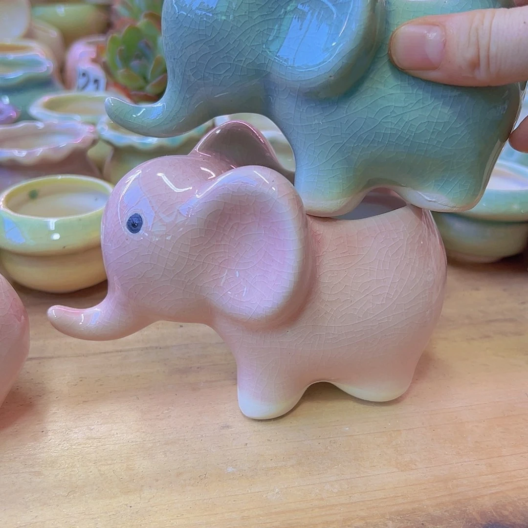 陶瓷花盆当场满12包邮