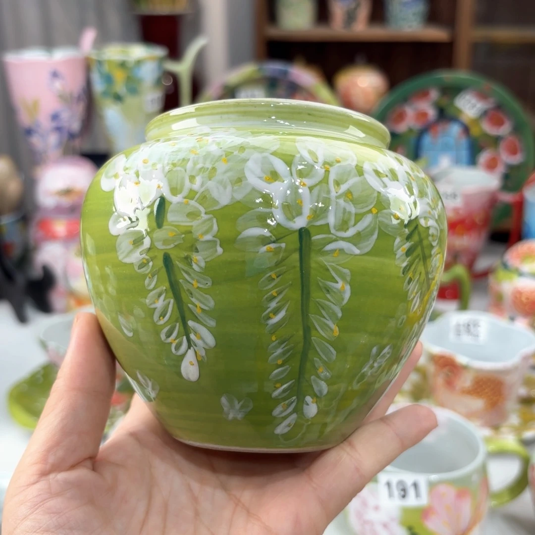 景德镇手绘高温釉下彩陶瓷茶具