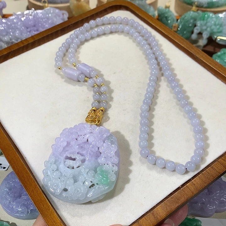 颈饰未镶嵌翡翠翡翠吊坠